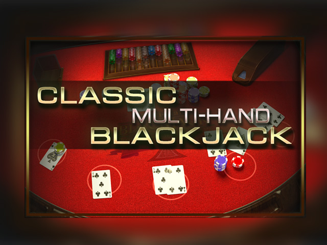 Classic Multi-Hand Blackjack (Red)
