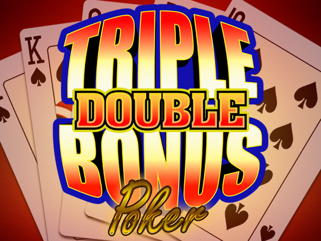 Triple Double Bonus Poker